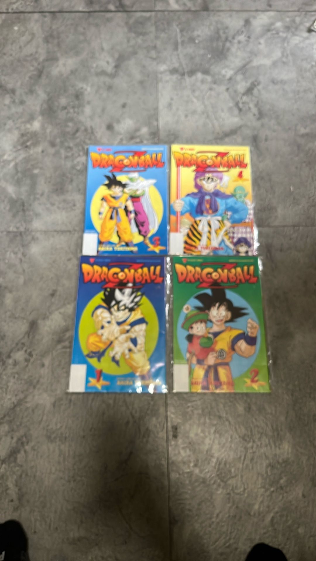Dragonball Z Comics 1-4