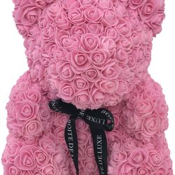 Pink Rose Bear