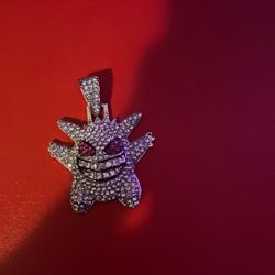 Gengar Diamond Pendant 