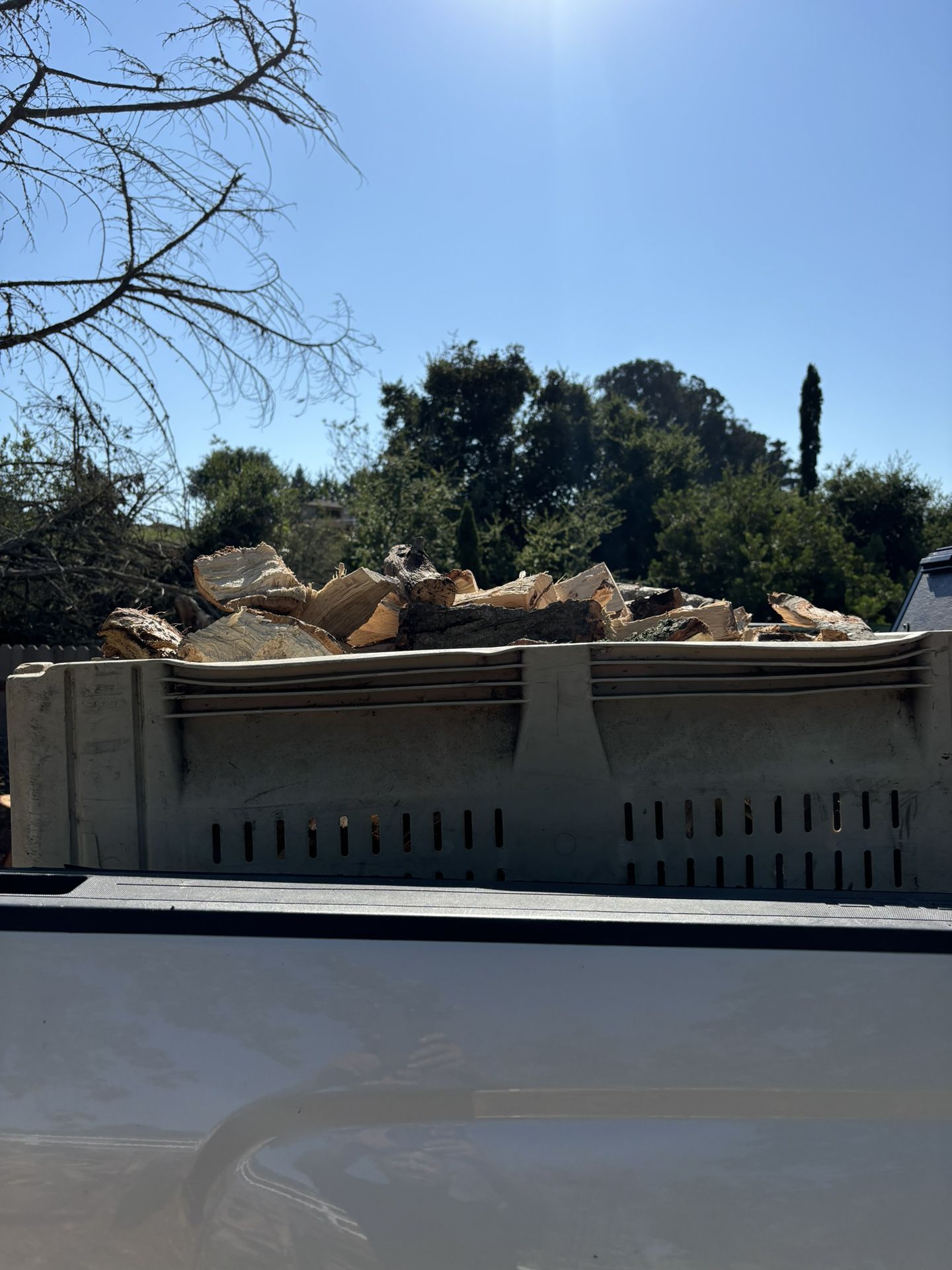 $150 Bins Delivered 100% Red-Oak-BBQ- Wood -