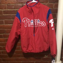 Brand new Phillies jacket size small