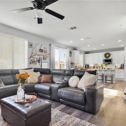 Leather Sectional