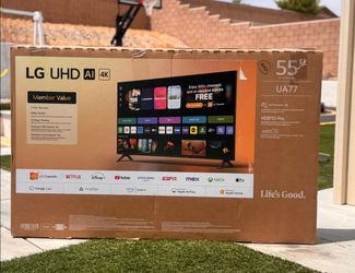 55UA77 55” Lg smart 4k led Uhd tv