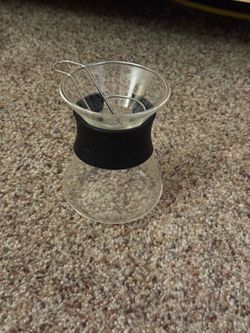 Glass Hario pour over dripper