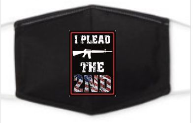 I Plead The 2nd Face Mask