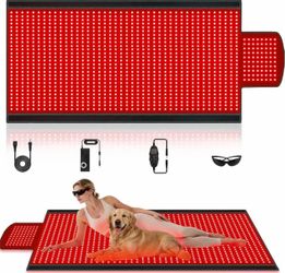 BRAND NEW Red Light Therapy Mat Full Body with 1400 LEDs, 74"x33"