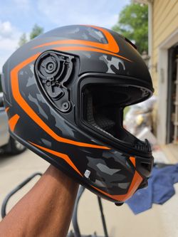 New XL motorcycle helmet
