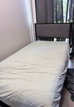 Twin metal bed frame
