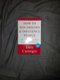 How to Win Friends and Influence People by Dale Carnegie – Used in Excellent Condition! The all-time bestselling self-help classic (over 30 million co