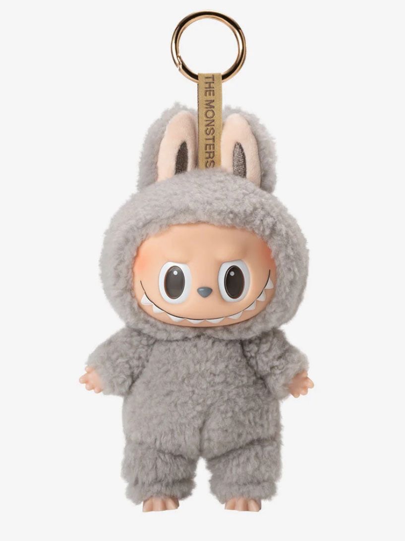 Original Labubu Plushie Sesame Bean Color Grey