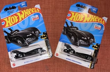 Hot wheels Batman & robin Batmobile