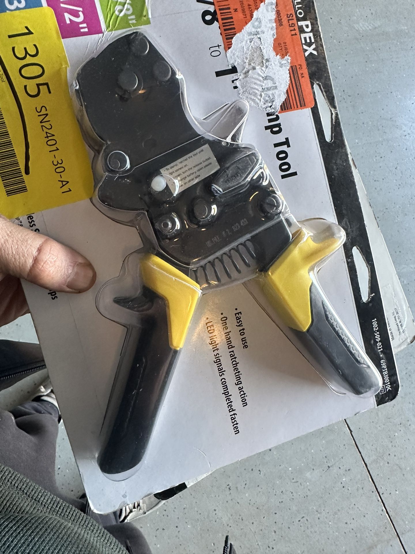 New Pex Crimper