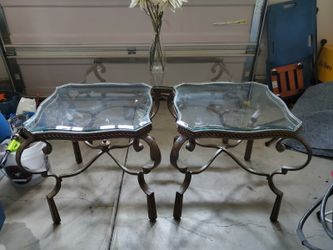 Three coffee tables