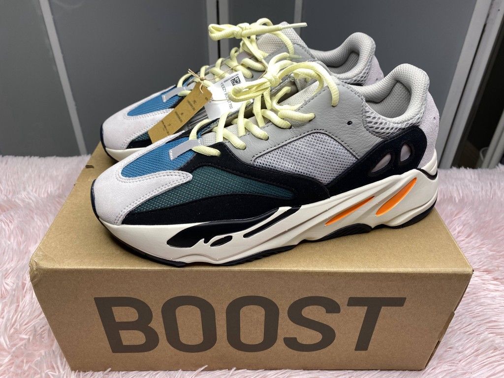 ADIDAS BOOST 700 WAVE RUNNER GREY SNEAKERS SHOES MEN SIZE 7 8 8.5 9 9.5 10 11 12 A5