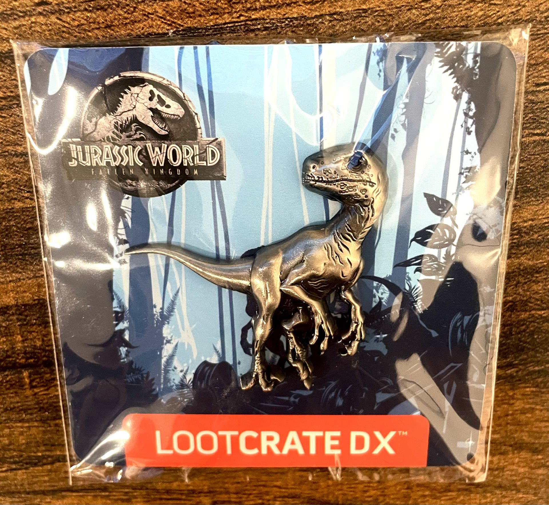 JURASSIC World LOOTCRATE DX Pin (New)