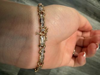 14k gold Diamond bracelet