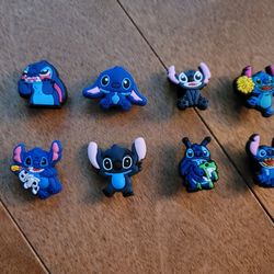 Lot Of 8 Stitch Croc Charms 