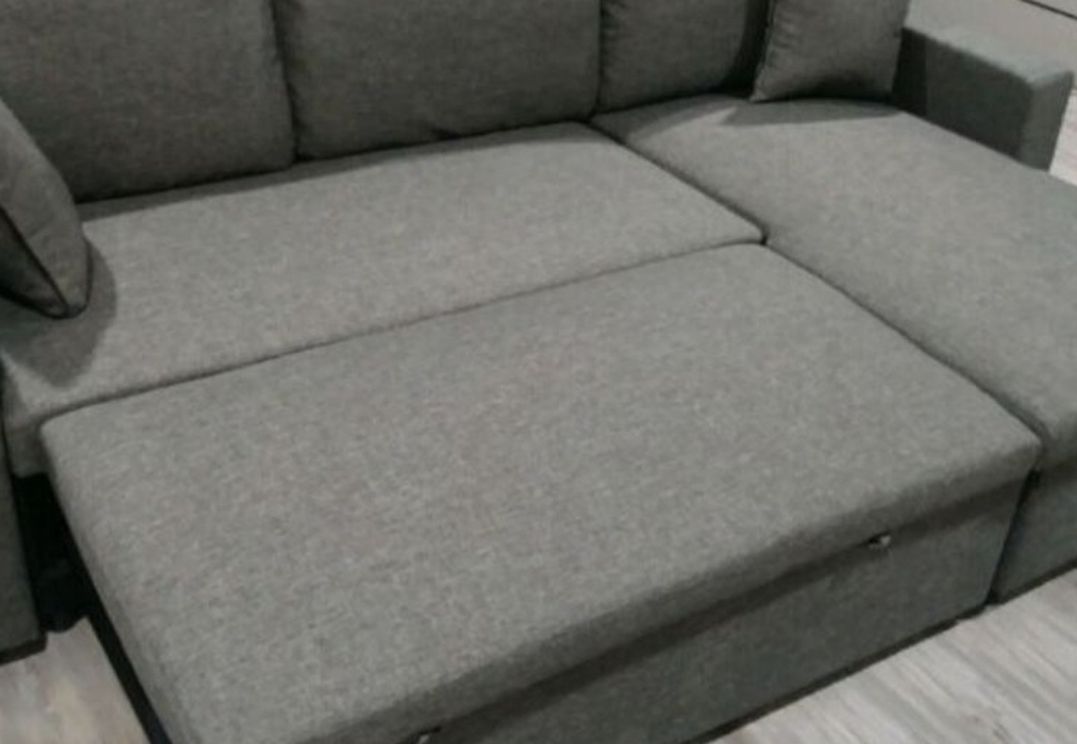 Ash Black Pull Out Sofa Sleeper