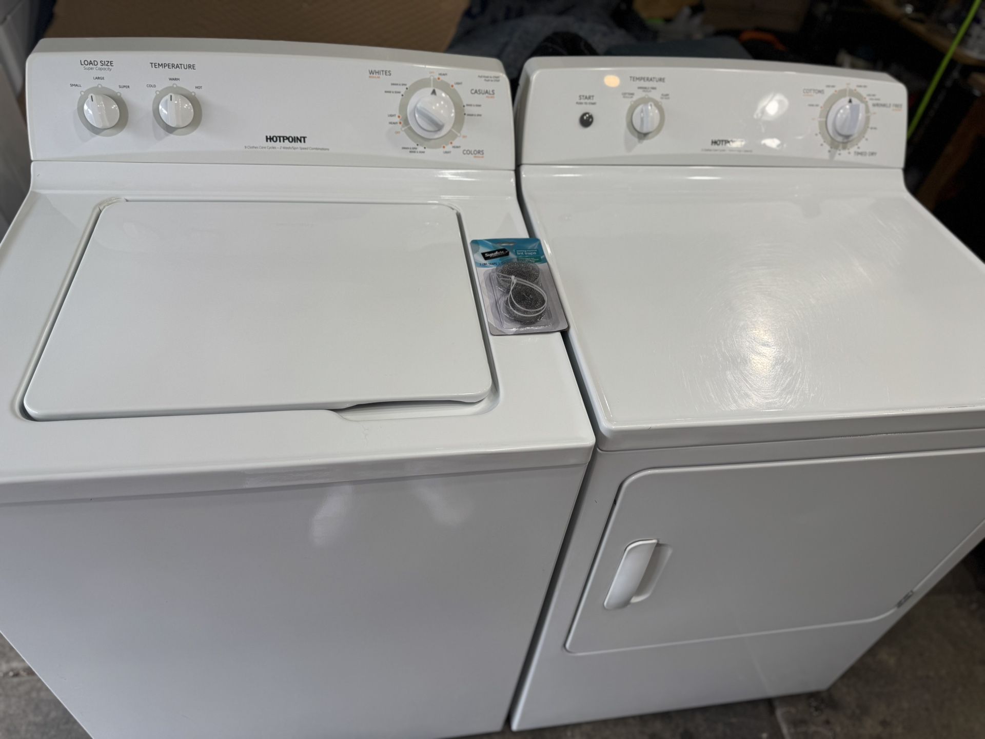 Hotpoint Washer & Gas Dryer
