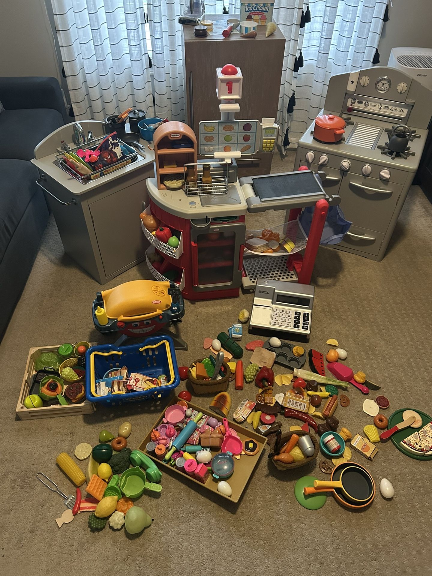 Pottery Barn Kids Kitchen PlaySet With Many Extra