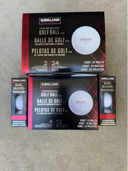 42 Brand New Current Version Kirkland Signature Golf Balls