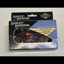 Harley Davidson playing cards