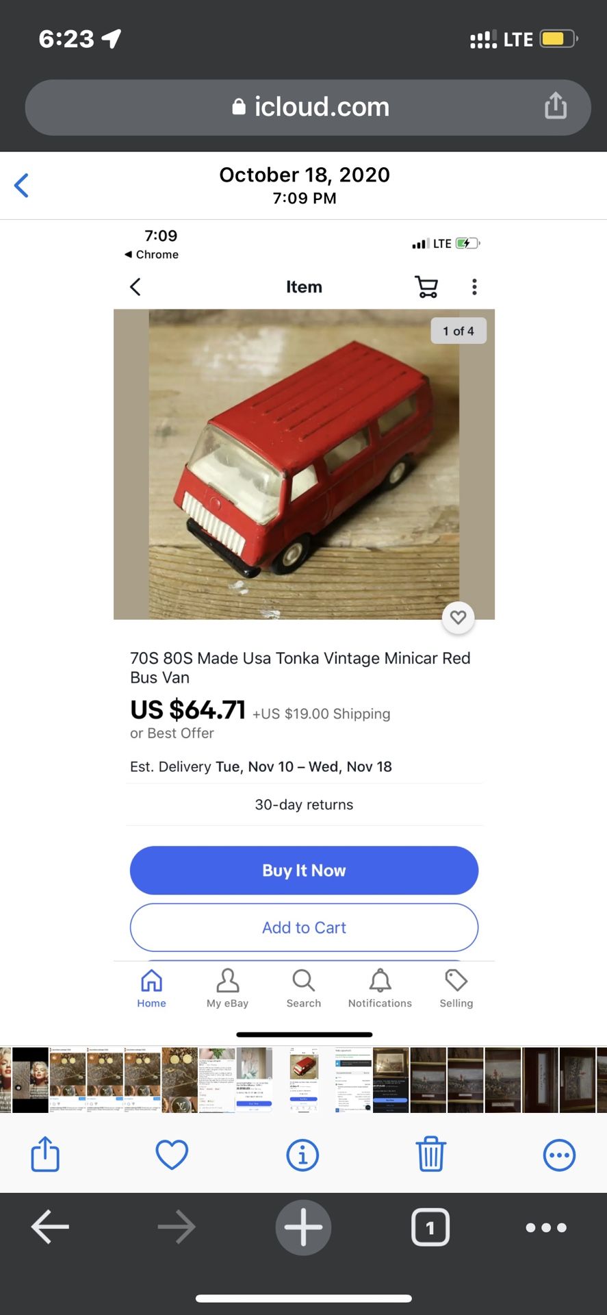 Antique  Toy Truck