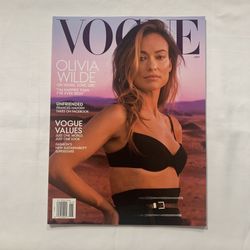 Vogue Olivia Wilde “On Work, Love, Life: Happier Than Ever” Issue January 2022 Magazine 