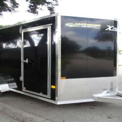 Alcom 7 x14 Aluminum Enclosed Trailer 7k