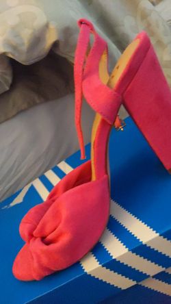 Hot pink heels