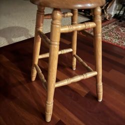 Wood Stool