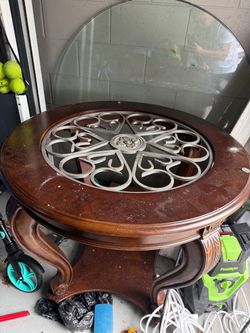 Glass table