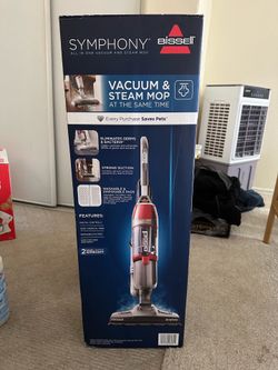 Bissell Symphony All-in-One vacuum and steam mop