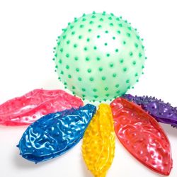 48/ Pieces Rhode Island Novelty 7 Inch Knobby Bounce Ball
