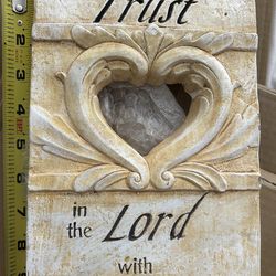 (Set of 3) Wall plaques - religious theme