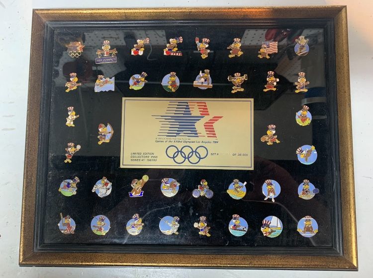 1984 Los Angeles Olympics Limited Edition Collectors Pins Set Series
