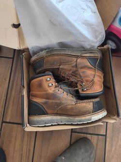 Steel toes boots wolverines