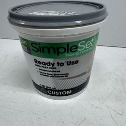 SimpleSet Thin Set Mortar 1Quart. Must Pick Up