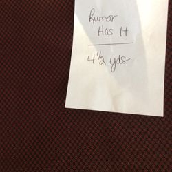 Hi Quality Fabric 4 1/2 Yards