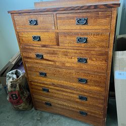 Michael’s Company Dresser and Glass Bookcase