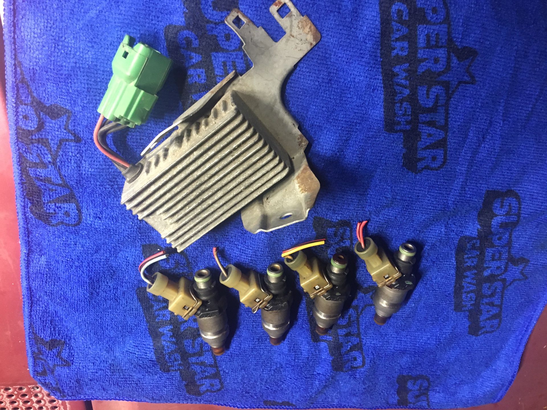 OEM Acura Obd0 Injectors & Resistor Box
