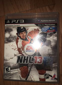 PS3 hockey game