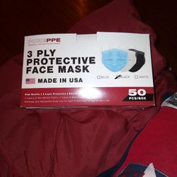 Face Mask 50 Pc Box In Blk $20 Each Have Plenty Them
