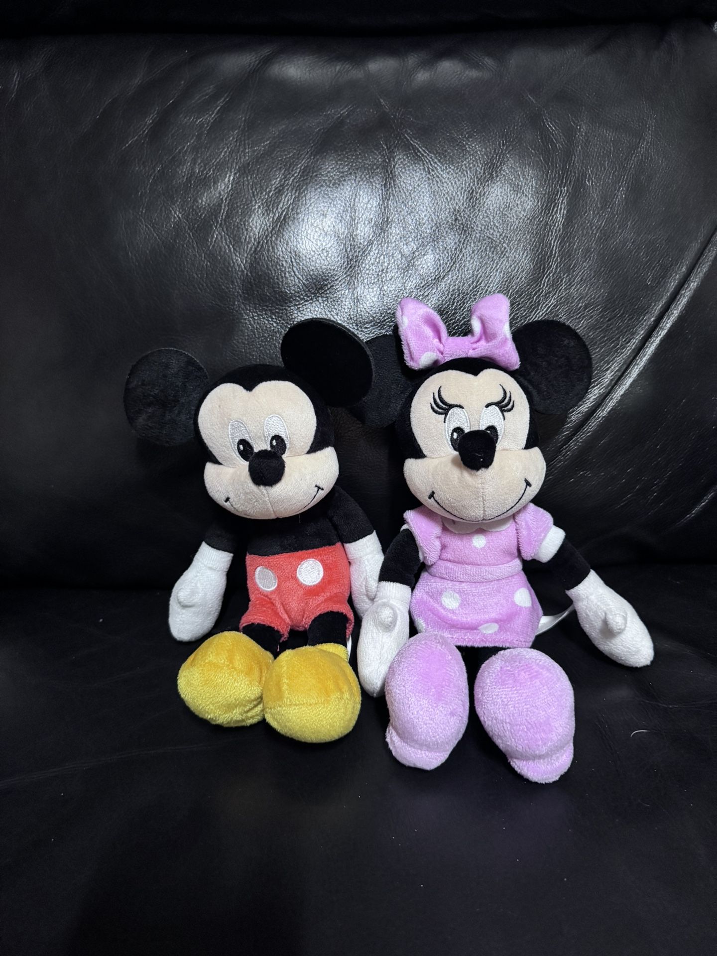Disney Junior Mickey and Minnie Mouse Stuffed Animal Soft Plush Toy plushie doll