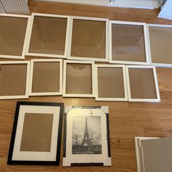 Assorted picture frames