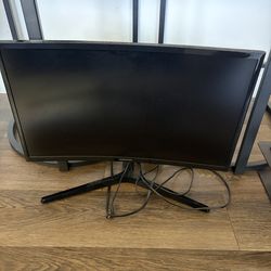 Samsung 24 HD curved monitors - 2 available