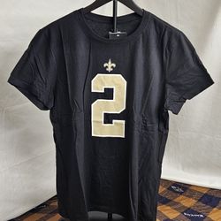 Women's Nike New Orleans Saints Jameis Winston #2 T-Shirt Size XL Black