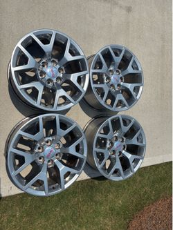 20 INCH GMC SNOWFLAKE WHEELS