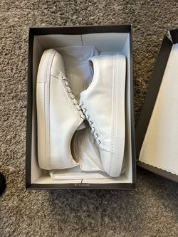 Thursday Boots White Canvas Sneakers