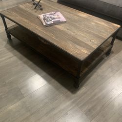 Restoration hardware beautiful coffee table